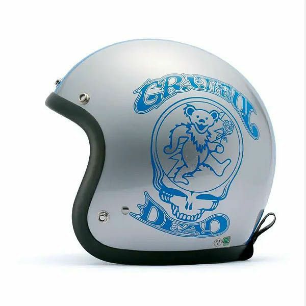 Buco エクストラブコ ヘルメット グレイトフルデッドモデル シルバー
