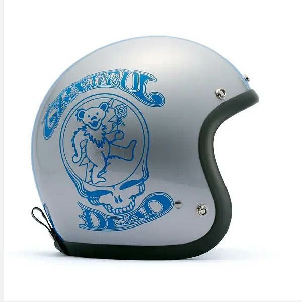 Buco エクストラブコ ヘルメット グレイトフルデッドモデル シルバー