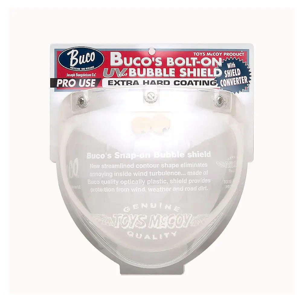 BUCO純正シールド クリア オレンジ 2枚セット　純正コンバーター付き　ブコ Buco（ブコ）ヘルメットの専門店 | ＜公式＞モトパーツ(MOTO PARTS)