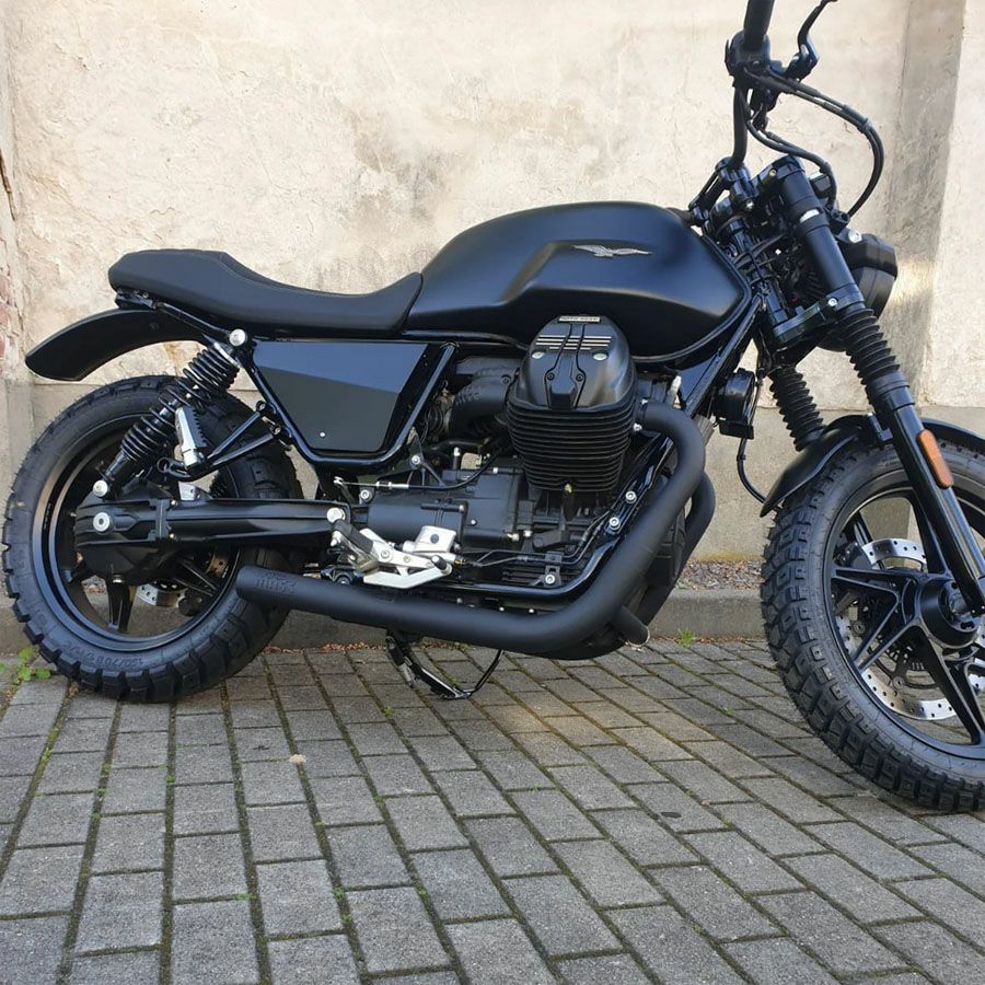 モトグッチ V7 850 E5 フルエキゾーストマフラー レーシング仕様 RVRS