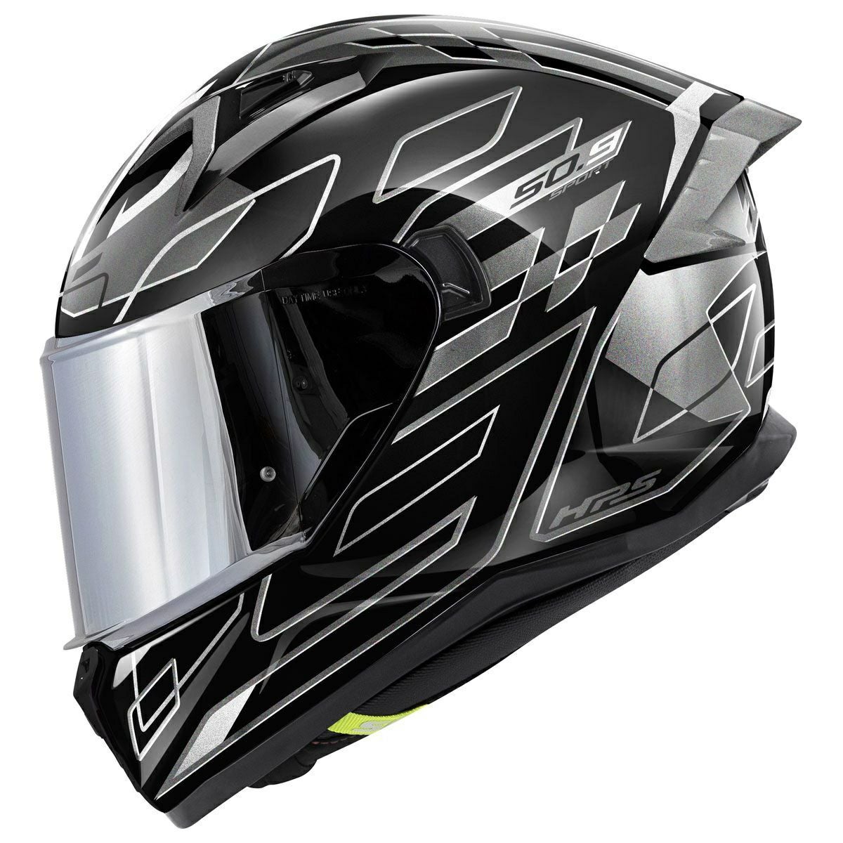 GIVI フルフェイスヘルメット 50.9 ASSAULT ブラック/チタン/シルバー