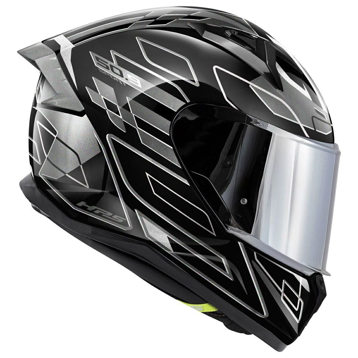 GIVI フルフェイスヘルメット 50.9 ASSAULT ブラック/チタン/シルバー