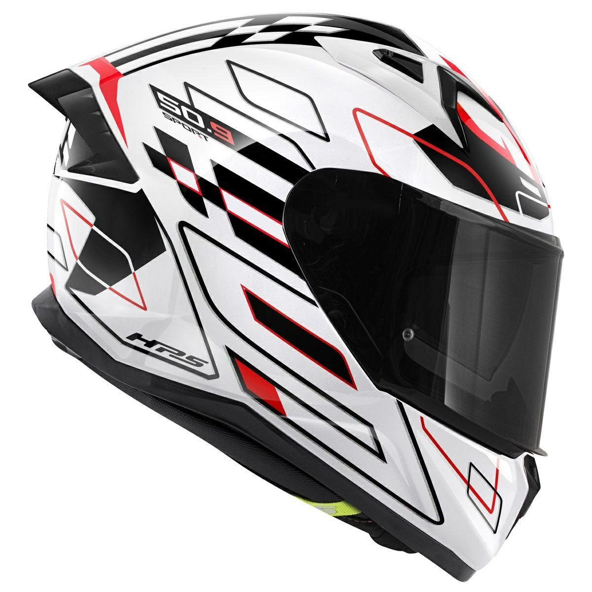 GIVI フルフェイスヘルメット 50.9 ASSAULT ホワイト/ブラック/レッド