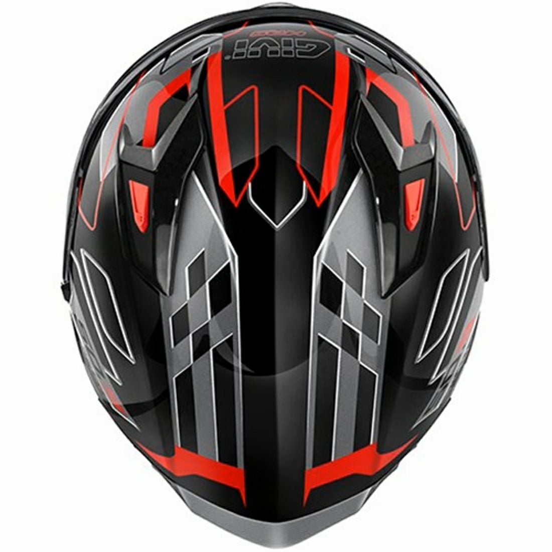 GIVI フルフェイスヘルメット 50.9 ASSAULT ブラック/チタン/レッド