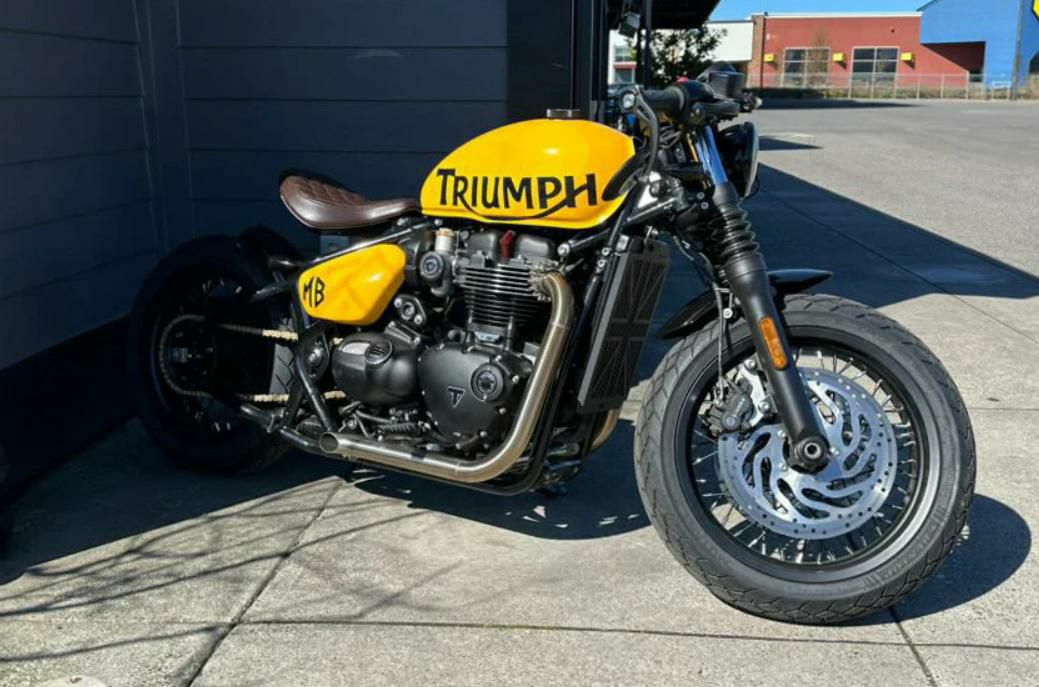 トライアンフ ボンネビルボバー25～ ドラッグフルエキゾーストシステム