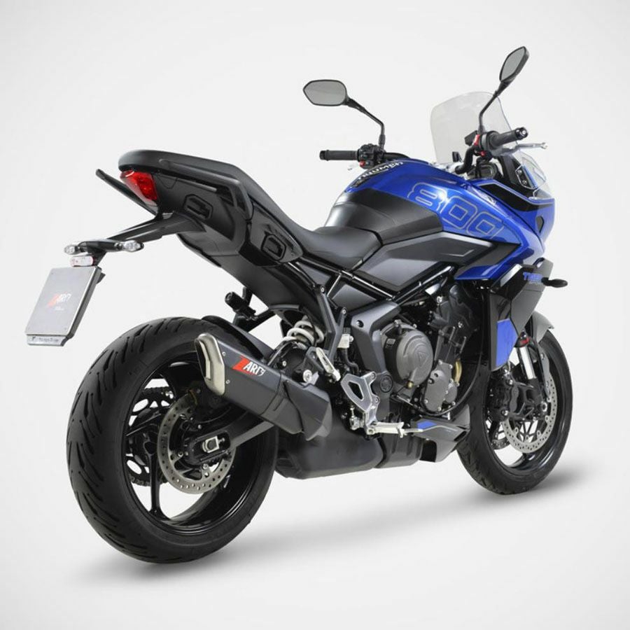 タイガースポーツ 800 25- スリップオンマフラー レース用 ZARD