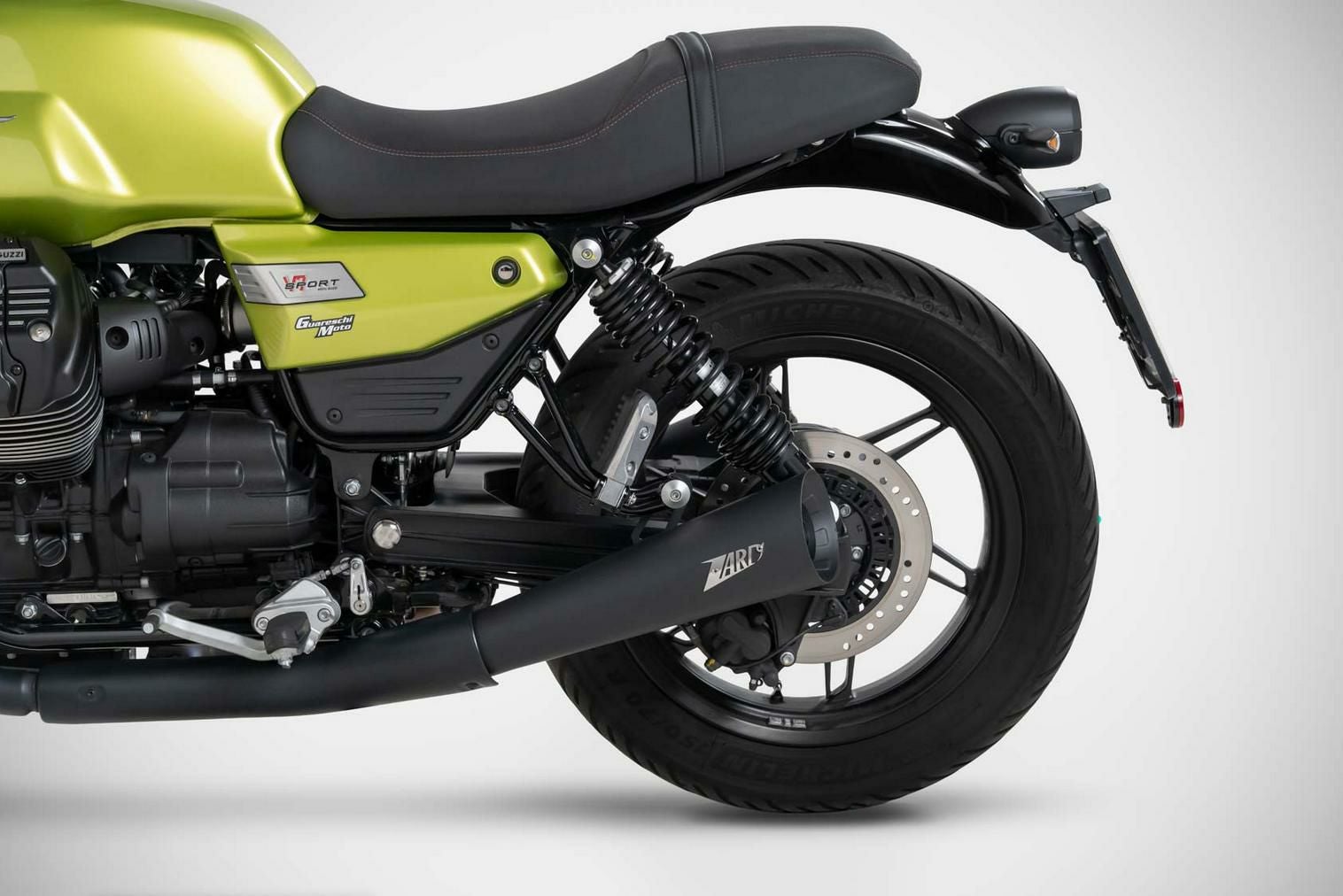 MOTO GUZZI(モトグッチ) V7 850 EVOスリップオンマフラー EURO5＋適合E