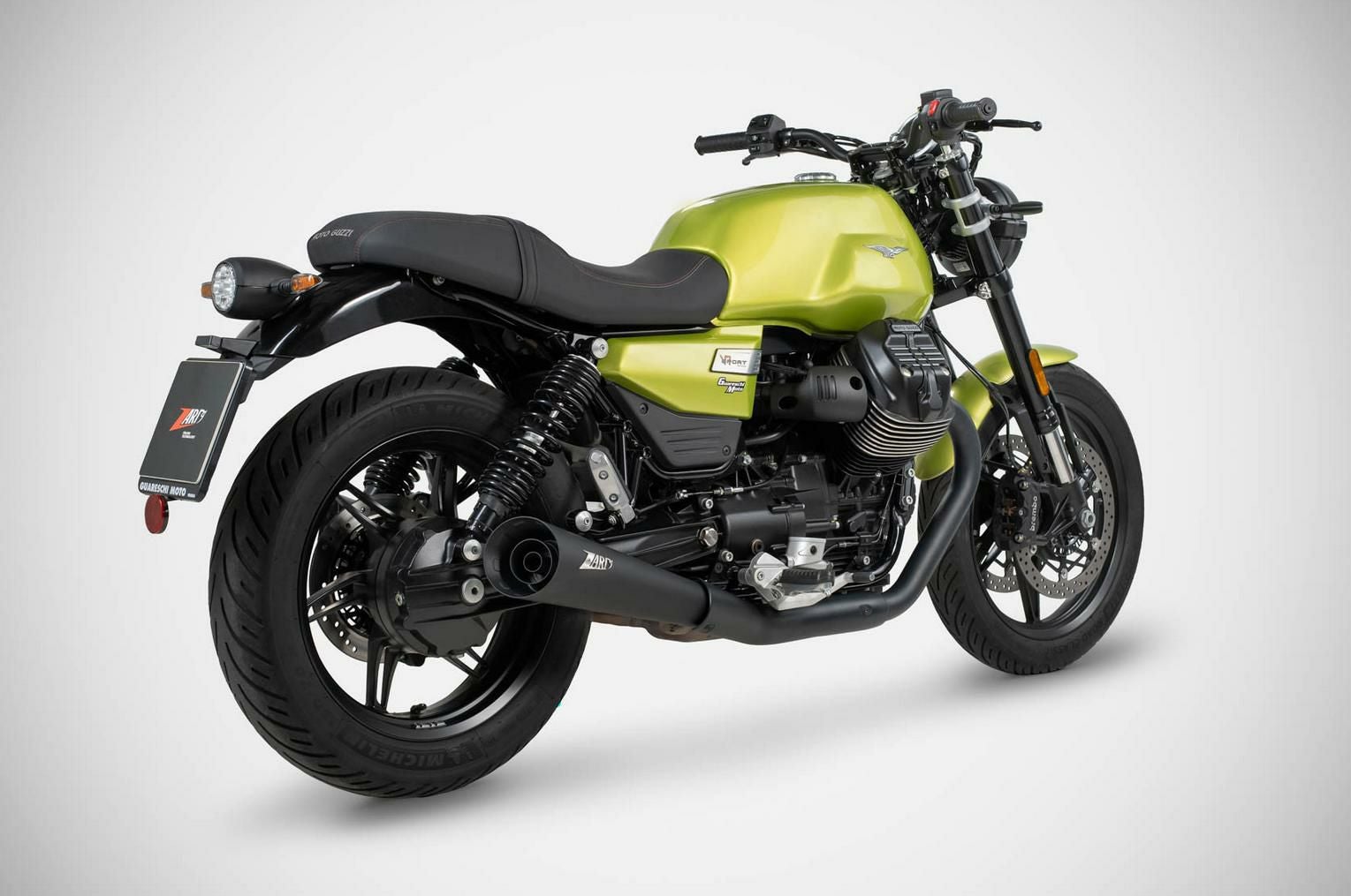 MOTO GUZZI(モトグッチ) V7 850 EVOスリップオンマフラー EURO5＋適合E
