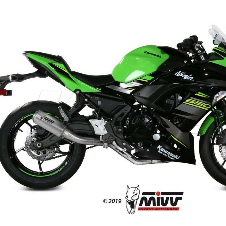 MIVV フルシステムマフラー 4x2x1 DELTA RACE ステンレス KAWASAKI ZX