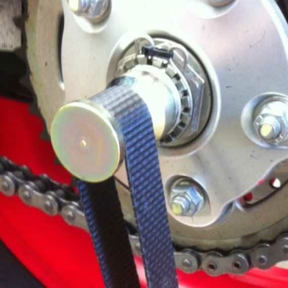 ABBA リフト スタンド専用スピンドルハブアダプター DUCATI V1