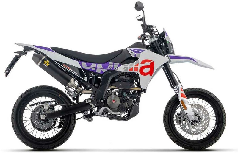 Aprilia RX/SX125 (2025-) スリップオンマフラー Thunder スチール 