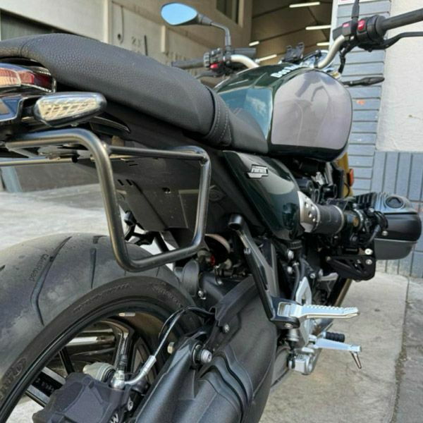 BMW R12nineT サドルバッグ サイドバッグ サポート 右側 サテン
