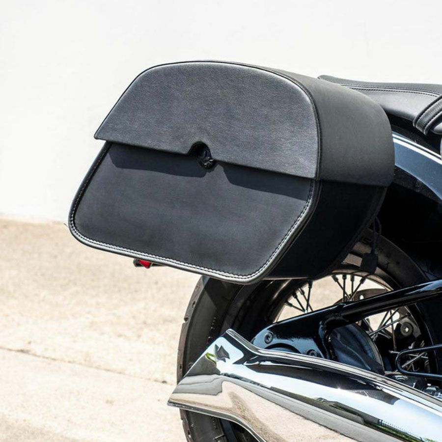 BMW R18 レザーサドルバッグ パンツァー ミディアム 28L VIKING BAGS