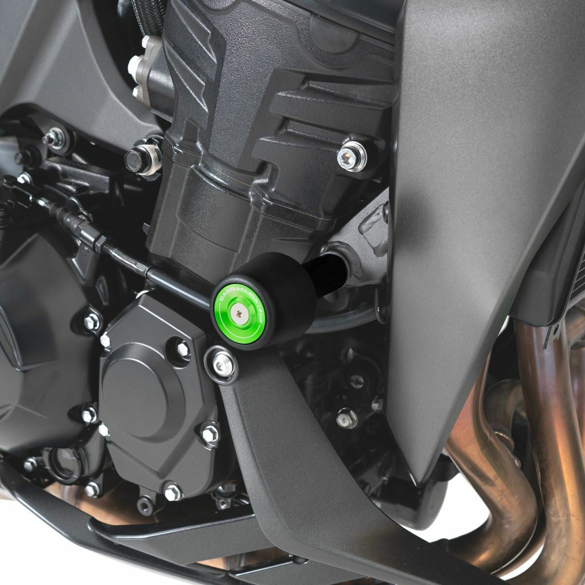 カワサキ Z1100 エンジンスライダー クラッシュパッド BARRACUDA