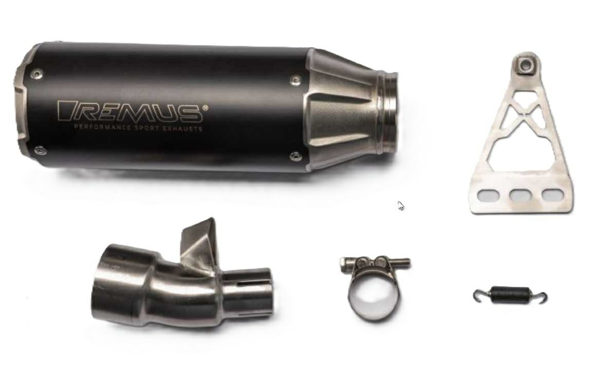 HONDA X-ADV (2025-) スリップオンマフラー BoostR Euro5+認証品 REMUS