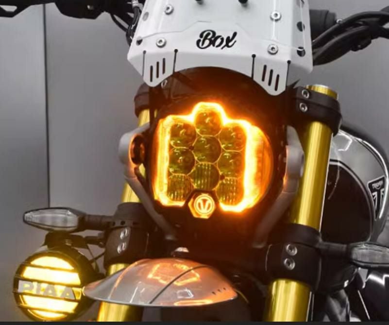トライアンフ スクランブラー400X SCRAMBLER400X|ウインカー・ヘッド