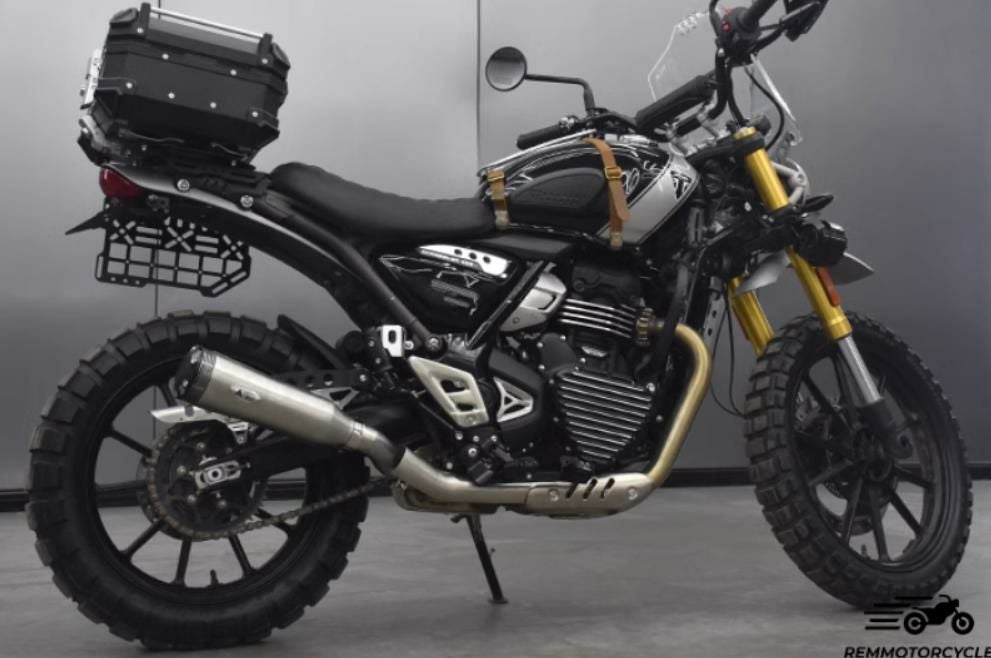 トライアンフ スクランブラー 400X/スピード400 スーパートラップ
