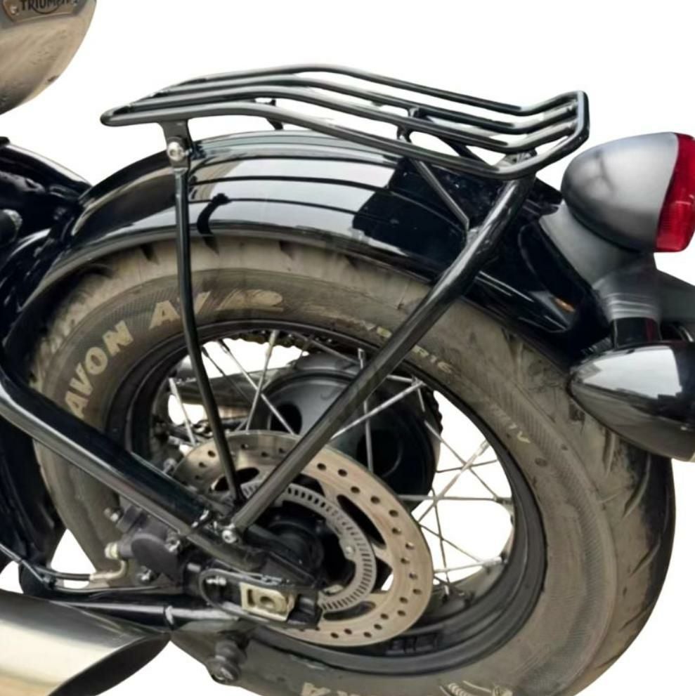 トライアンフ Bonneville Bobber チューブリアラック Hepco&Becker