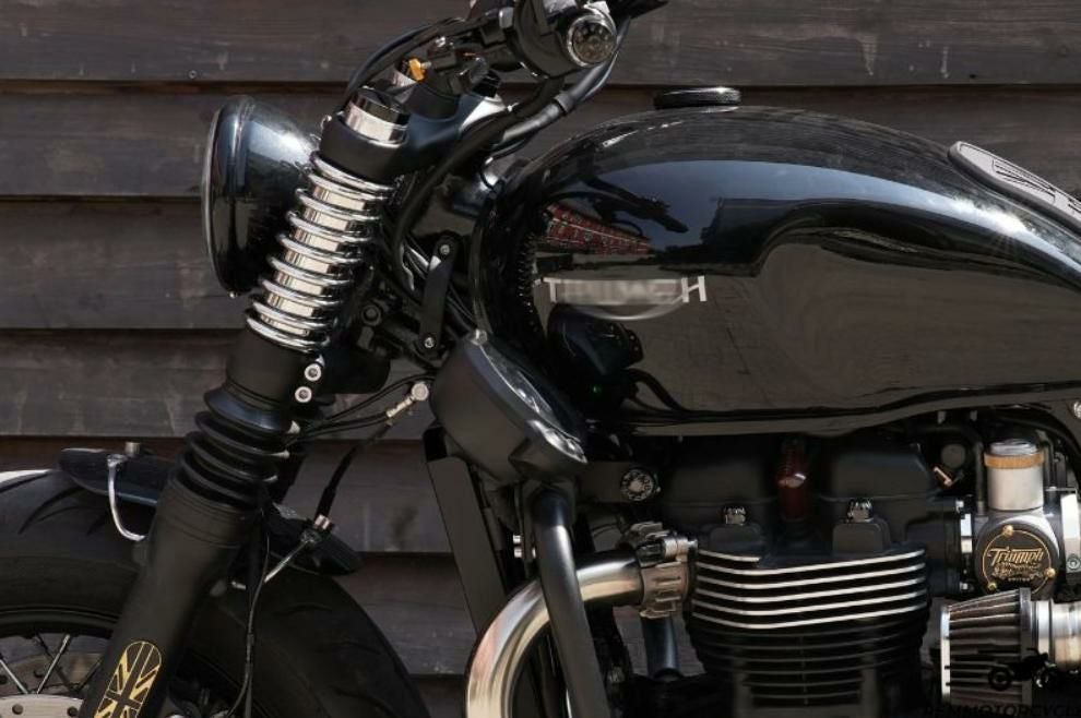 トライアンフ ボンネビルT100/T120/ボバー フォークスプリングカバー