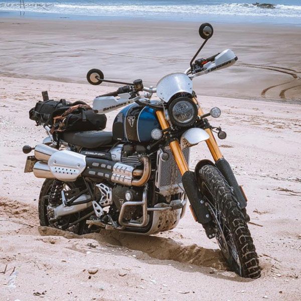 トライアンフ スクランブラー 1200XC/XE/X アルミ スクリーン/ウインドシールド REMMOTORCYCLE_1