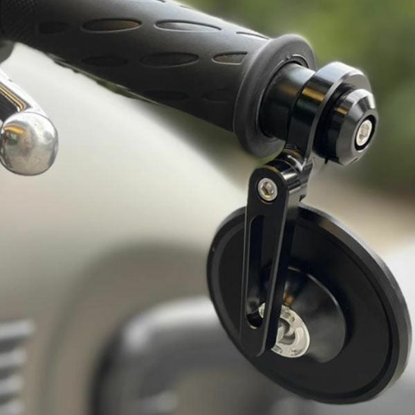 トライアンフ　ボンネビルボバー　純正　バーエンドミラー Amazon | KiWAV バーエンドミラー ボブ 黒 Triumph トライアンフ 水冷