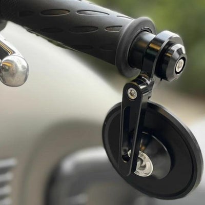 トライアンフ ボバー/T100/T120 バーエンドミラー REMMOTORCYCLE 