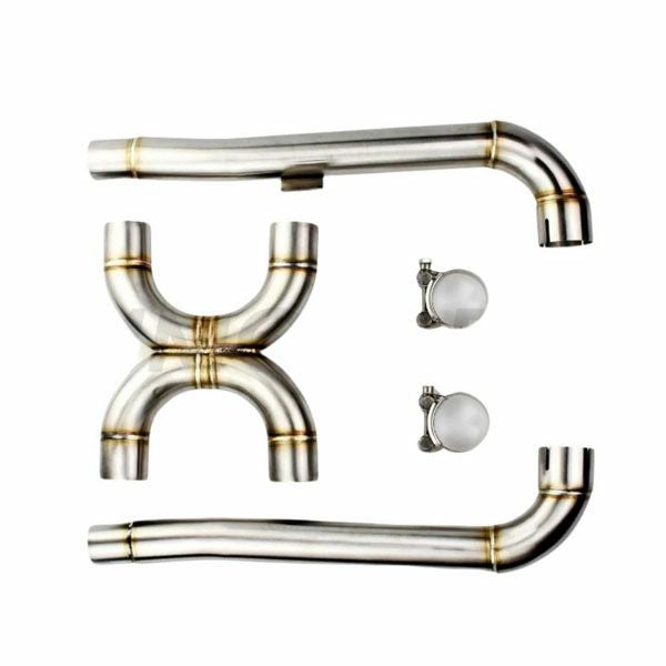 トライアンフ ボンネビルT100/T120 ユ-ロ5 モデル X-パイプ＋ミッド