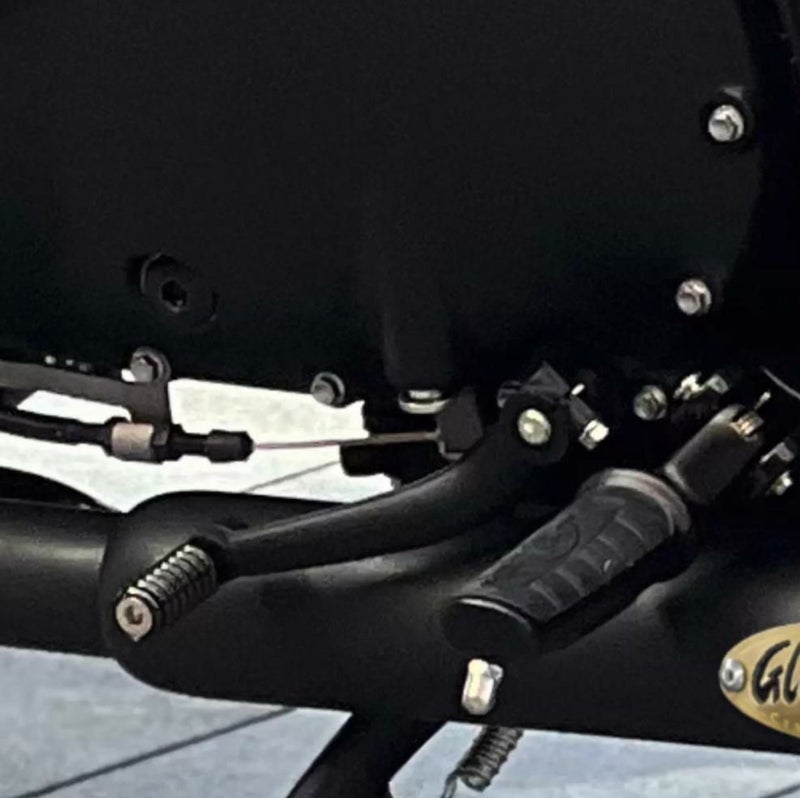 トライアンフ DynaSound カスタムマフラー用ブラックギアシフトレバー REMMOTORCYCLE_1