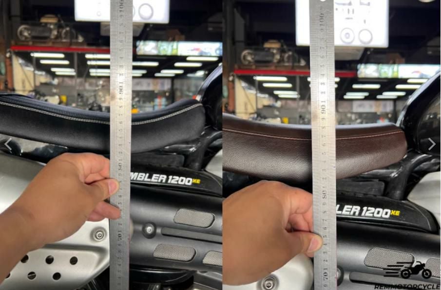 トライアンフ スクランブラー1200X/XC/XE MJ ローシートモデル3 モカ