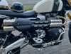 トライアンフ スクランブラー1200XC/XE  LION エキゾーストマフラー モデル3 メガフォンタイプ  REMMOTORCYCLE_2