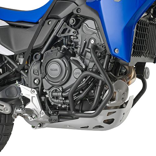 テネレ700 (25-26) アッパー エンジンガード ブラック ジビ | バイク