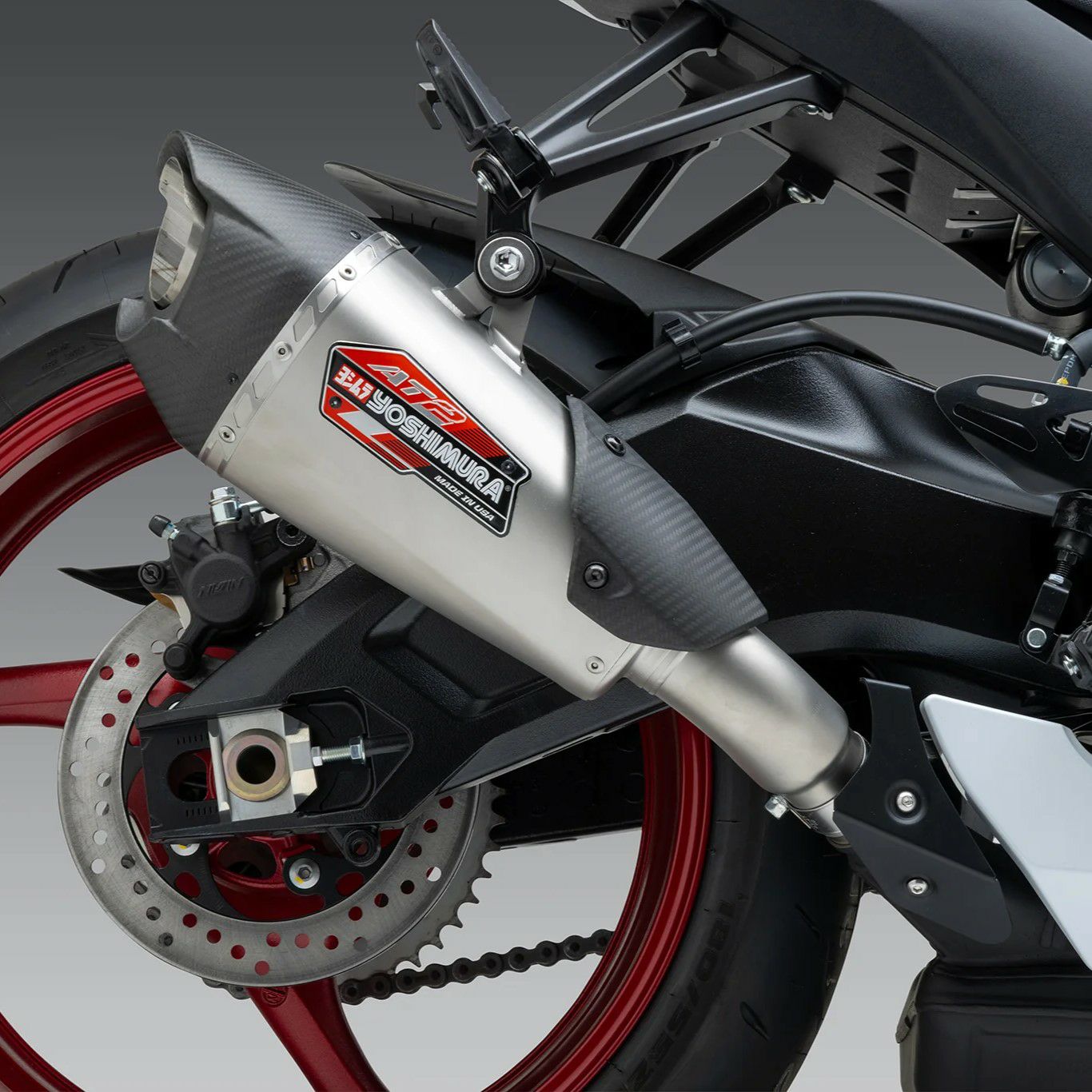 ヨシムラUSA スリップオンマフラー AT2 ステンレス スズキ GSX-R600