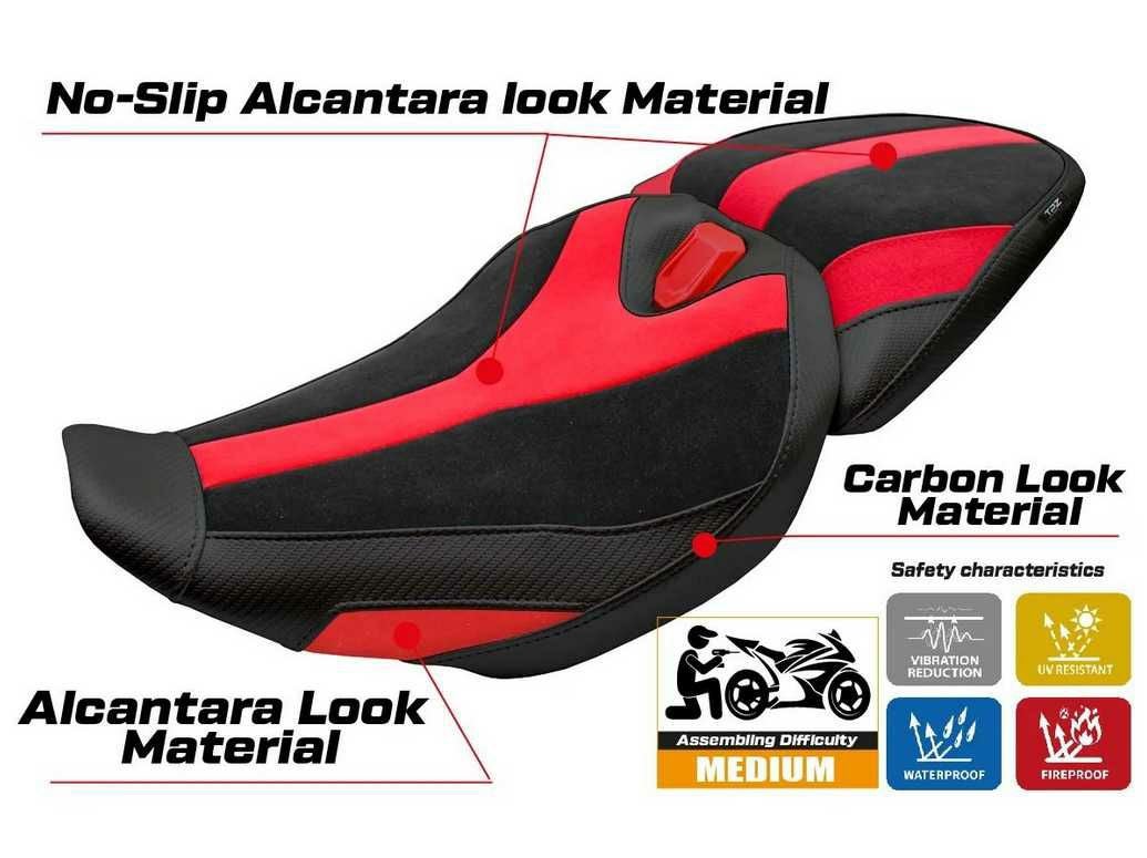 BMW R1300RS (25-26) シートカバー SOHAR Velvet TPZ Italia_7