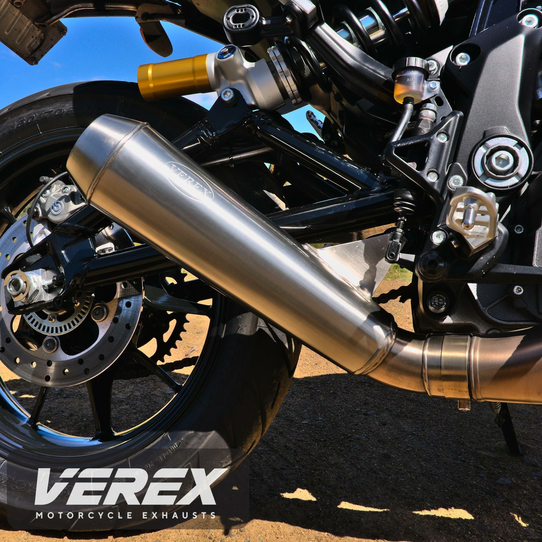 インディアン FTR1200 スリップオンマフラー（触媒レス） VEREX