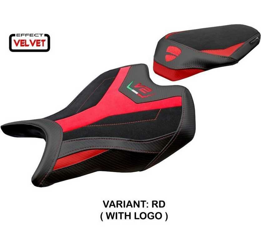 DUCATI PERFORMANCE パニガーレV4用レーシングシート テクニカルファブリック製レーシングシート。