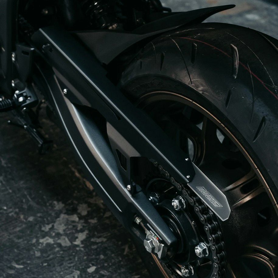 CB650R/CBR650R/CB650F/CBR650F エアロ チェーンガード ブラック