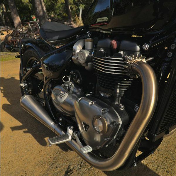 トライアンフ ボンネビルT100/T120/ボバー フォークスプリングカバー
