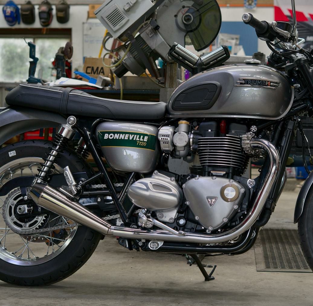 トライアンフ ボンネビル T100/T120 16-24 2イン2フルエキゾースト