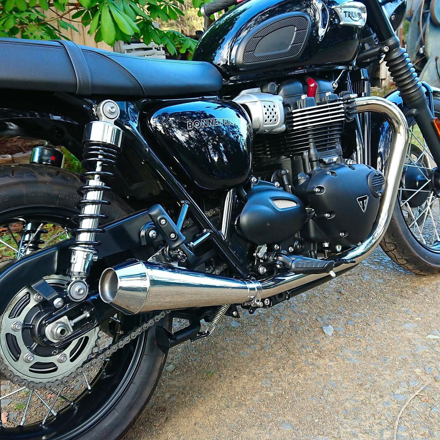 トライアンフ ボンネビル T100/T120 16-24 2イン2フルエキゾースト