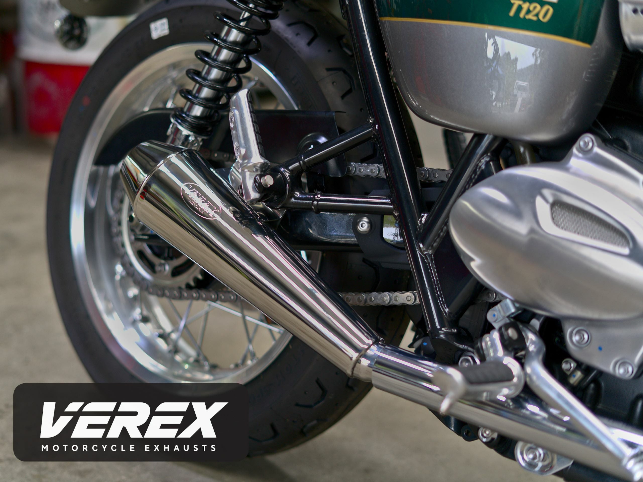 トライアンフ ボンネビル T100/T120 16-24 2イン2フルエキゾースト