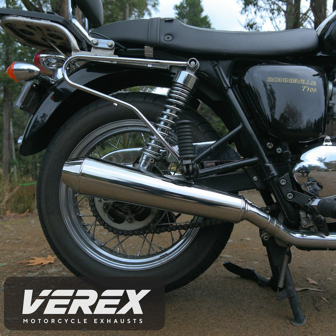 トライアンフ 空冷ボンネビル T100（790-865cc） 02-15 スリップオン