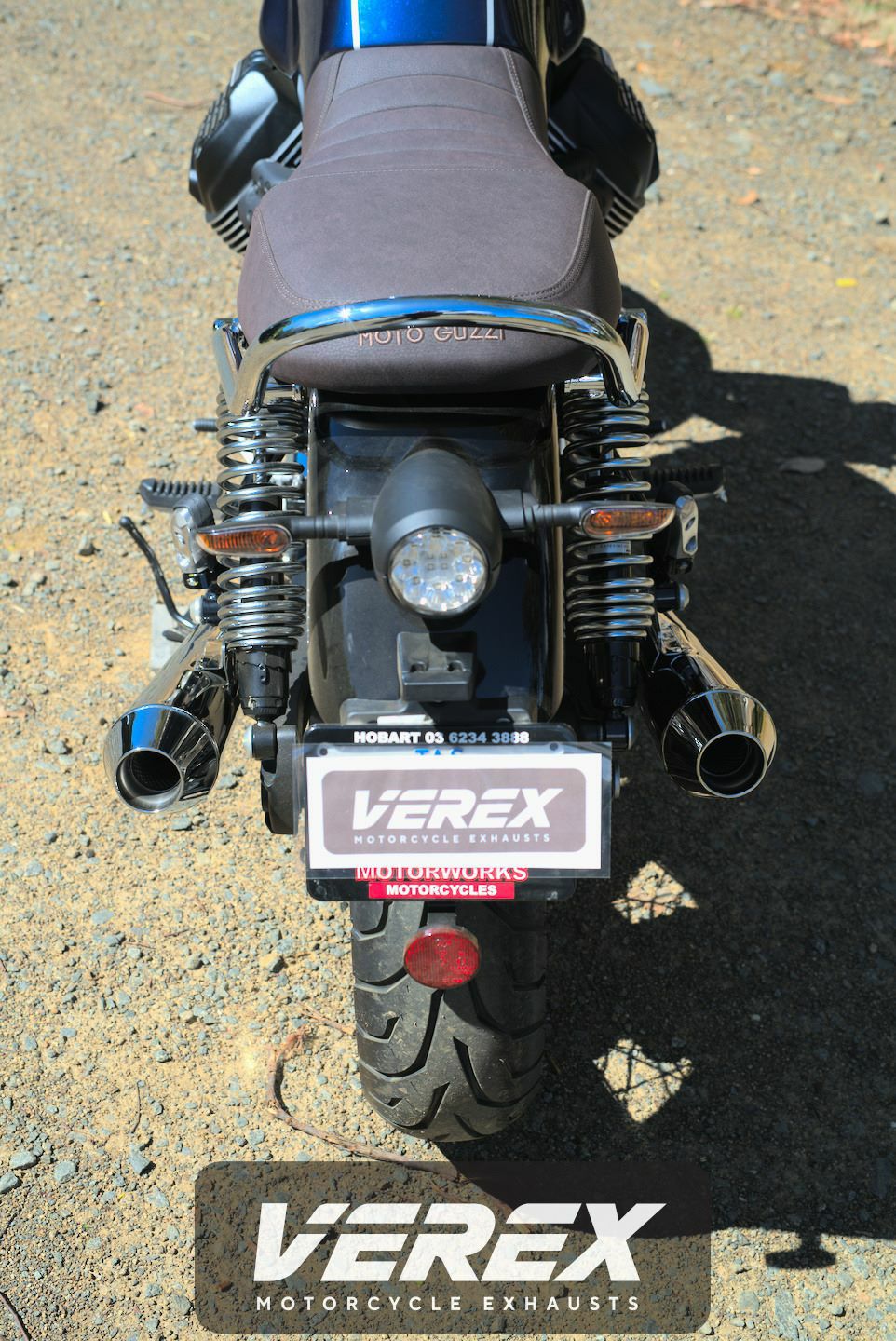モトグッチ V7 21-24 スリップオンマフラー VEREX | バイクカスタム