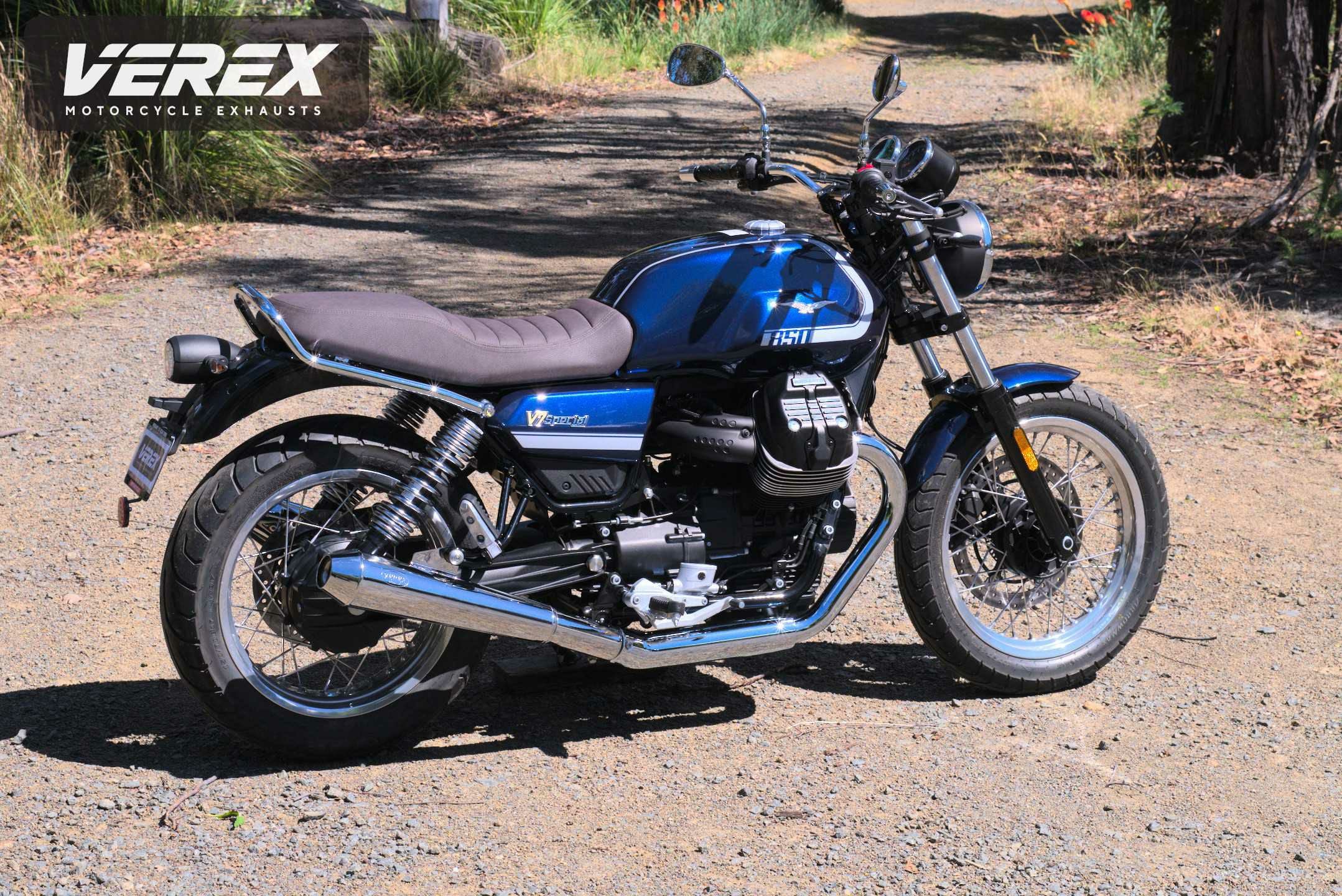 モトグッチ V7 21-24 スリップオンマフラー VEREX | バイクカスタム