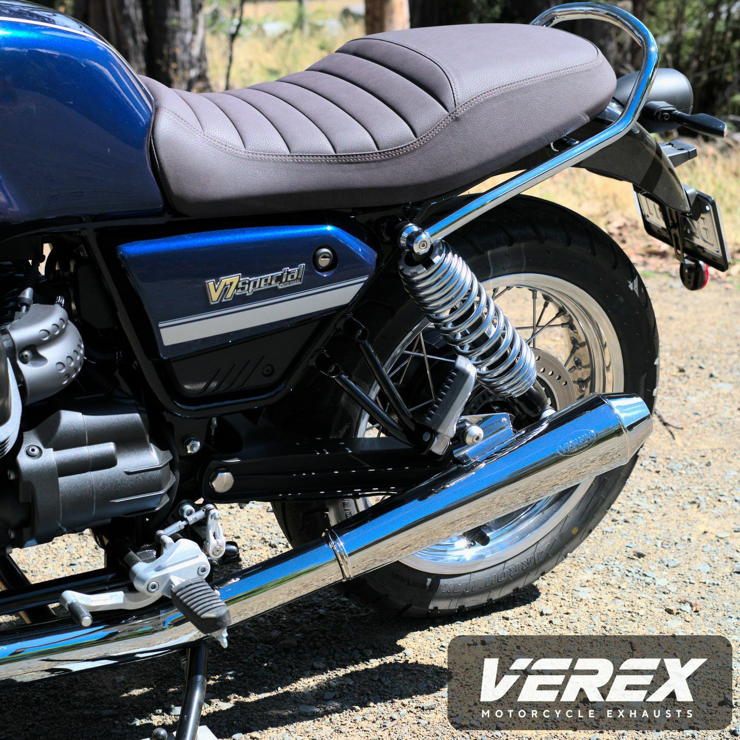 モトグッチ V7 21-24 スリップオンマフラー VEREX | バイクカスタム