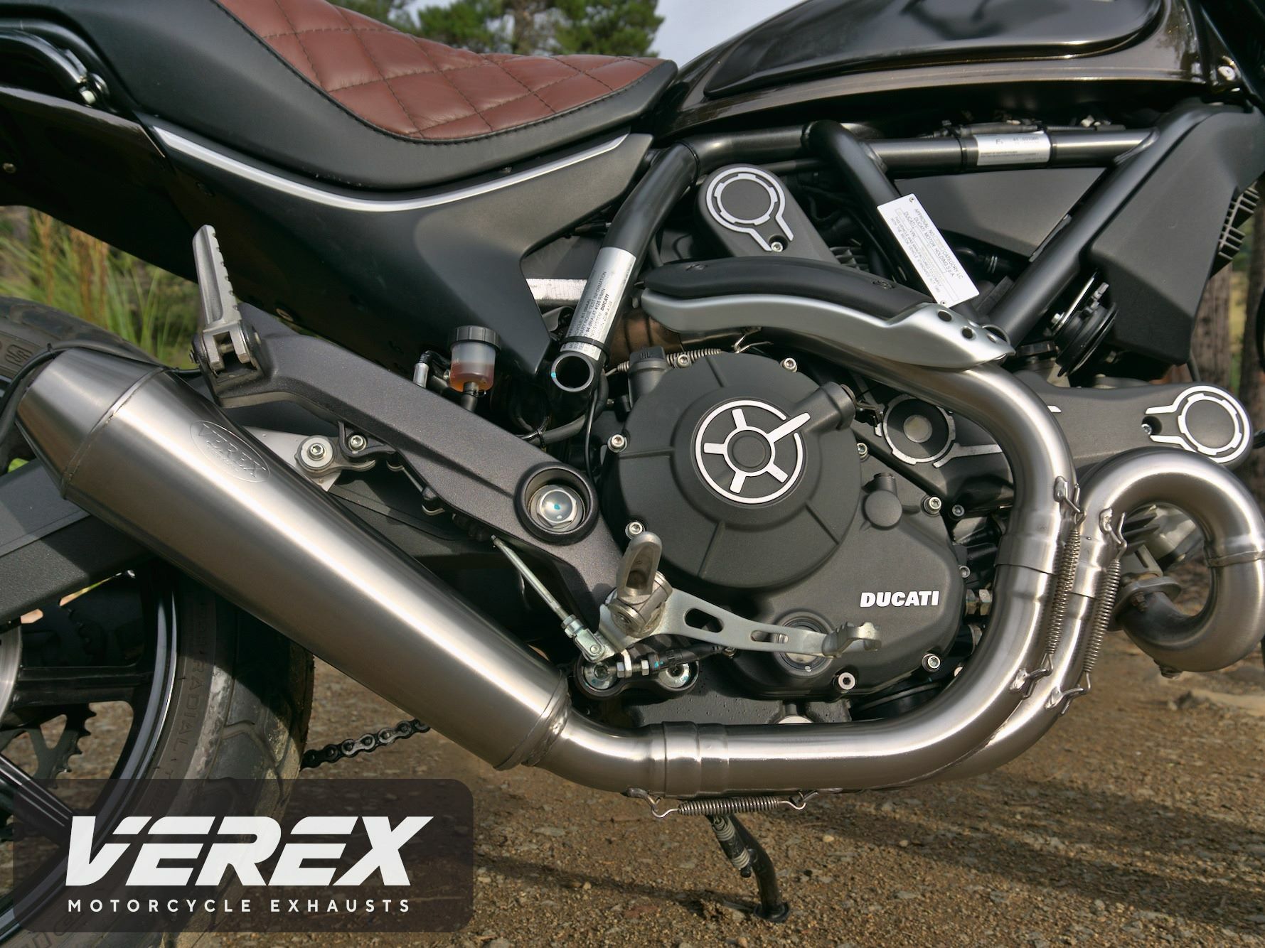 ドゥカティ スクランブラー800 スリップオンマフラー VEREX | バイク