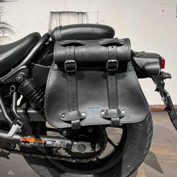 DEGNER WATER PROOF SIDE BAG (デグナー 防水サイドバッグ) ブラック