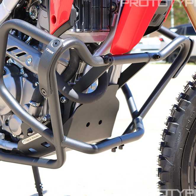 Honda CRF250/300L (21-25) エンジンガード ブラック T-Rex Racing