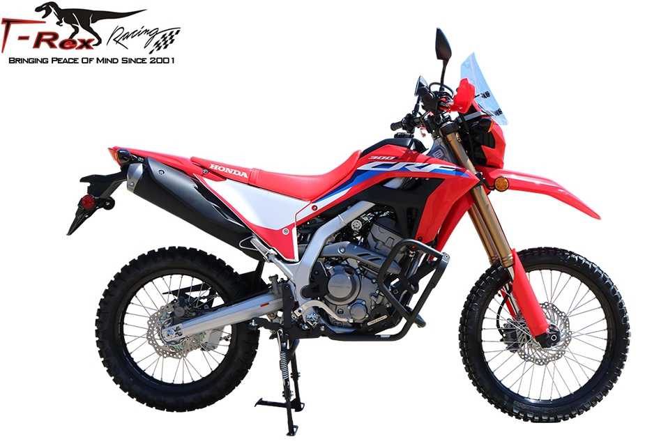 Honda CRF250/300L (21-25) エンジンガード ブラック T-Rex Racing