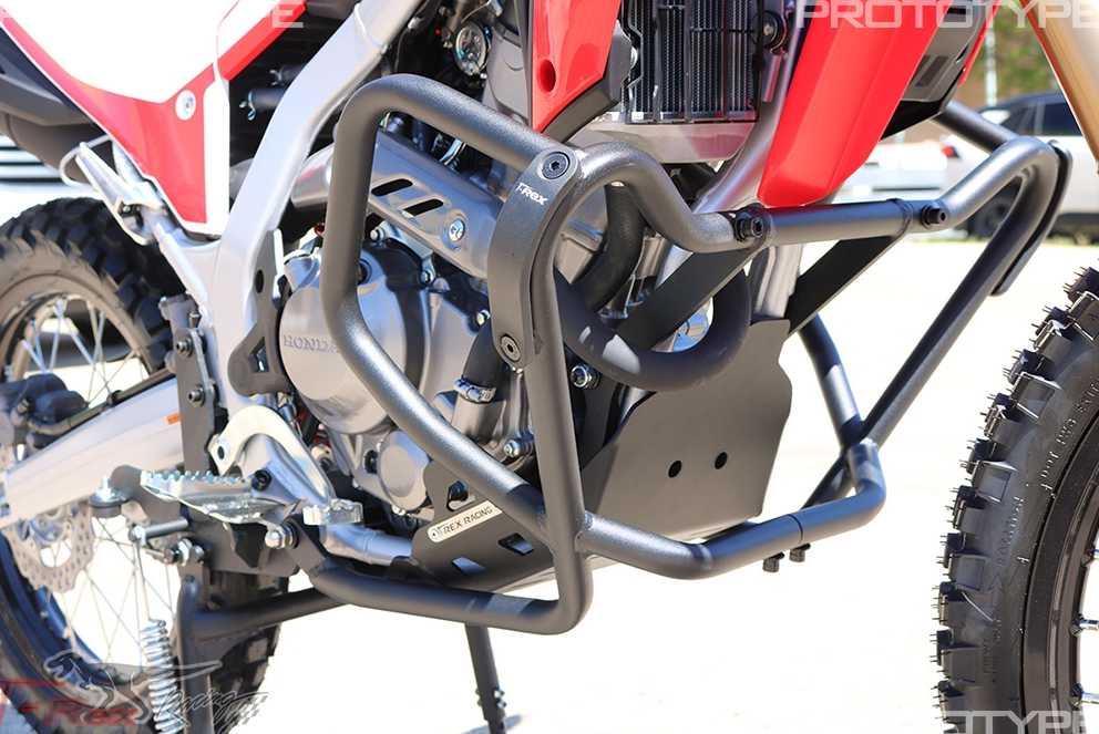 Honda CRF250/300L (21-25) エンジンガード ブラック T-Rex Racing