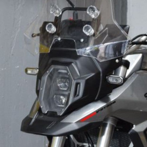 Vストローム800 フロントマスク ヘッドライトスクリーン C-RACER